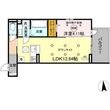 アルカンジュ東合川の間取図