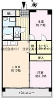 グリーンキャッスルの間取図