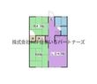 赤司アパートの間取図