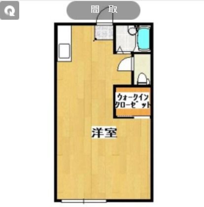 拡大写真:トラッドグリーン 2階201の間取り