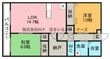 モントーレ久留米セントラルパークの間取図