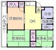 グリーンハイツ国分の間取図