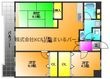 ラパスマンション諏訪野の間取図