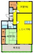 シャルム高松Ⅱの間取図