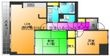 フローラルマンションの間取図