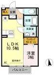 オリーヴァ東合川の間取図