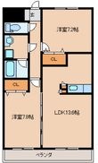 ルネス荒木五番館の間取図