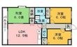 グリーンビル御井Bの間取図