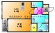 GlanZ 六ツ門の間取図