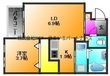 Cherim西鉄久留米Ⅳの間取図