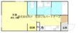 ラシックランテ上津町の間取図