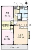 レフィナード・パティオの間取図