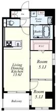 エクストラパレスの間取図