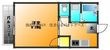 セピアハイツの間取図