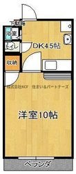 コスモハイツⅡの間取図