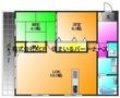 シャルムⅠの間取図