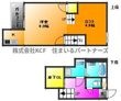 ADCプレミール荘島の間取図