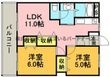 組坂ビルNo8の間取図