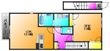 パインフォレスト国分の間取図