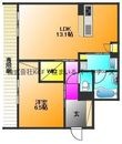 シャーメゾンROOXの間取図