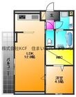 アピリシティⅡの間取図