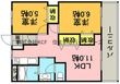 組坂ビルNo8の間取図