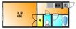 リトルハイツの間取図