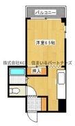 愛梨ビルⅡの間取図