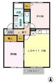 セジュールプリムの間取図