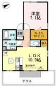 エトワールⅡの間取図