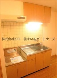 コンパクトなキッチンで掃除もラクラク