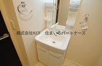 コンパクトで使いやすい洗面所