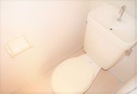 シンプルで使いやすいトイレです