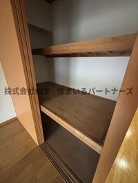 たっぷりとした収納スペースです
