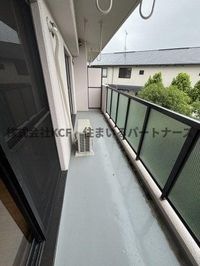 広々としたバルコニーです