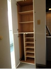 ゆったりとした玄関です