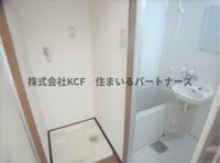 スペースが確保できる洗面所です