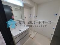 忙しい朝には欠かせない洗面所です