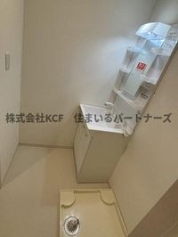 コンパクトで使いやすい洗面所