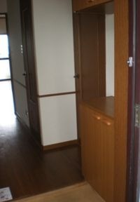 きれいな玄関です