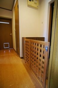 落ち着いた玄関です