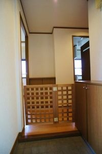 きれいな玄関です