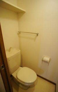 コンパクトで使いやすいトイレです