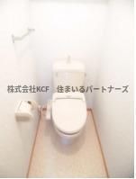 ゆったりとした空間のトイレです