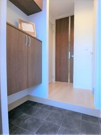 きれいな玄関です
