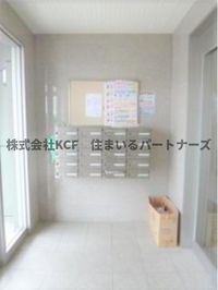 落ち着いたエントランスです