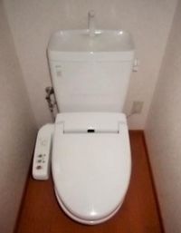 ゆったりとした空間のトイレです