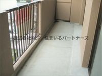 開放的で明るい空間を演出してくれるバルコニーです