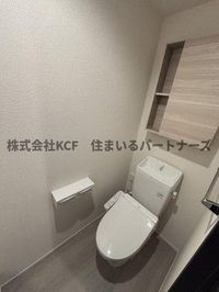 ゆったりとした空間のトイレです
