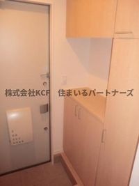 落ち着いた玄関です